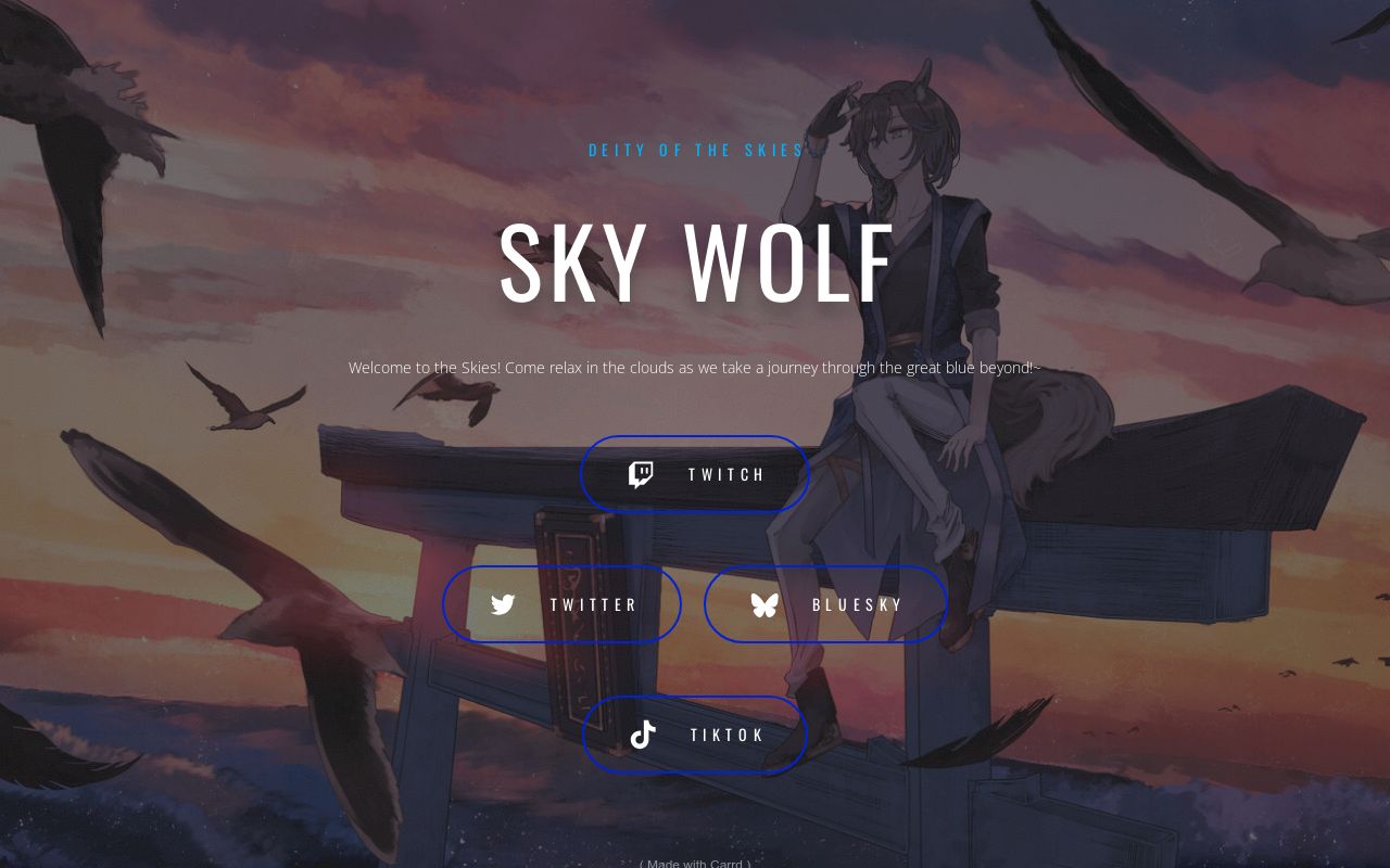 Sky Wolf's Card